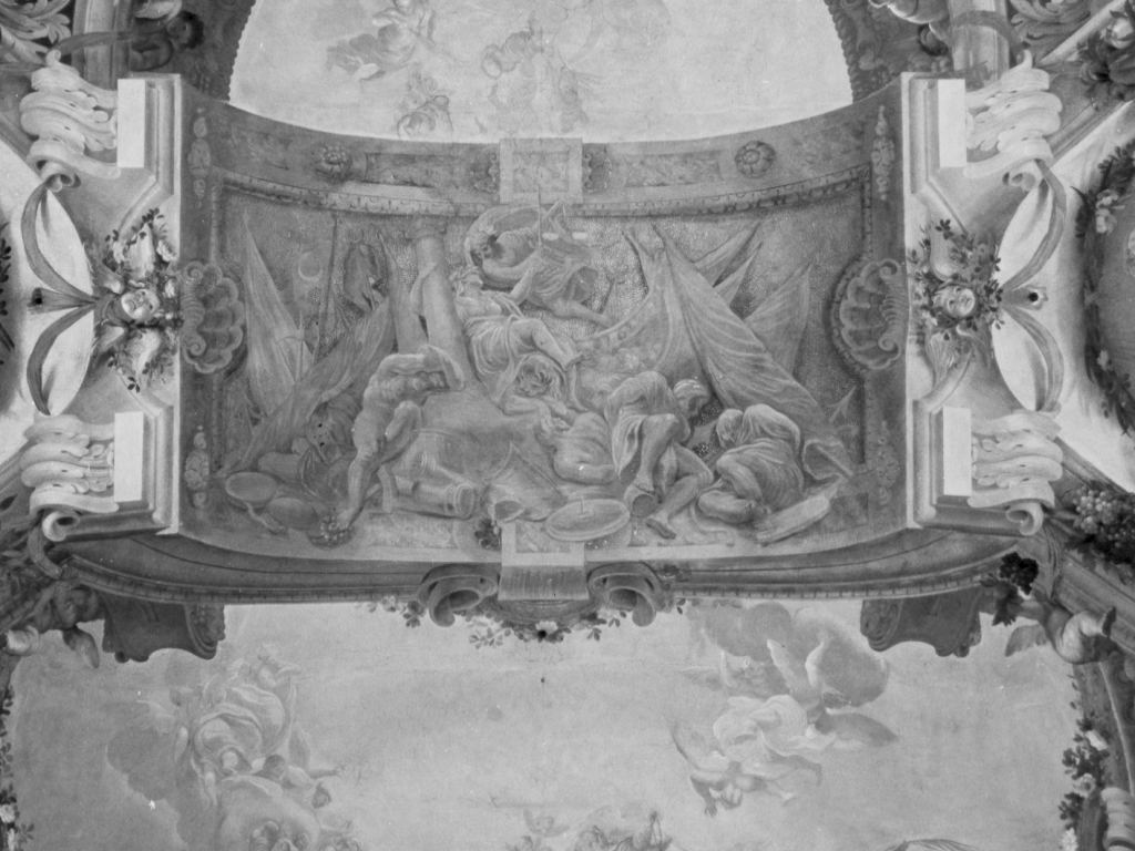 allegoria della Chiesa (dipinto) di Canuti Domenico Maria (sec. XVII)
