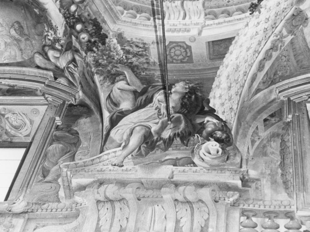allegoria della Storia (dipinto) di Canuti Domenico Maria (sec. XVII)