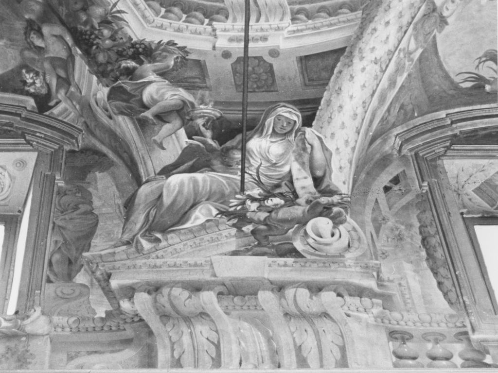 allegoria della Religione e della famiglia (dipinto) di Canuti Domenico Maria (sec. XVII)