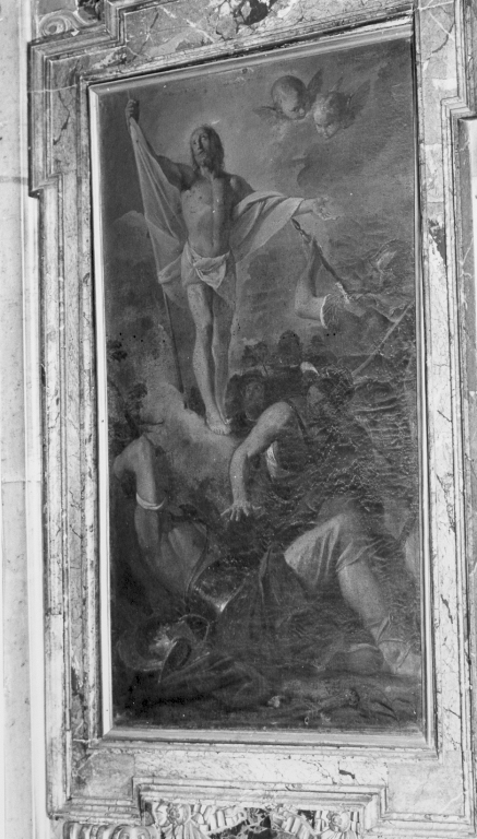 resurrezione di Cristo (dipinto) - ambito romano (sec. XVII)