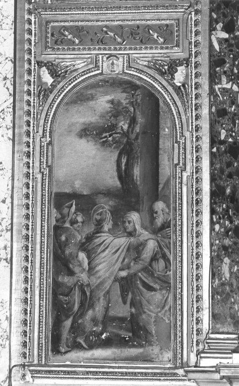 visitazione (dipinto) di Gentile Luigi (sec. XVII)