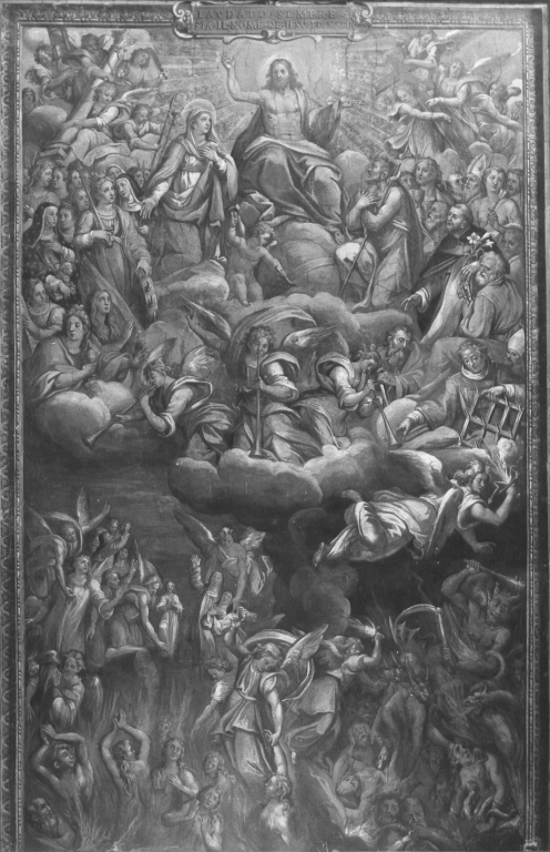Giudizio Universale (dipinto) - ambito romano (sec. XVII)