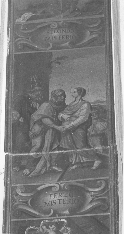 visitazione (dipinto) - ambito romano (inizio sec. XVII)