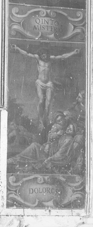 Cristo crocifisso (dipinto) - ambito romano (inizio sec. XVII)