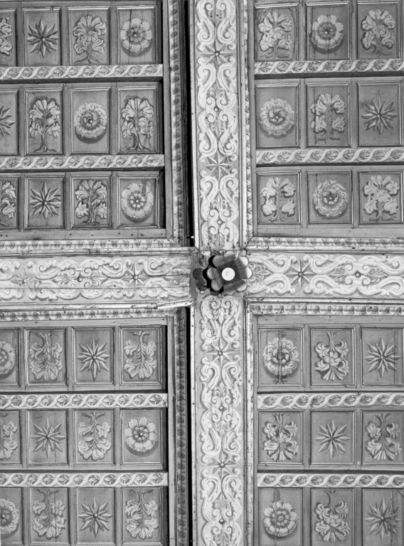soffitto dipinto - ambito romano (sec. XVII)