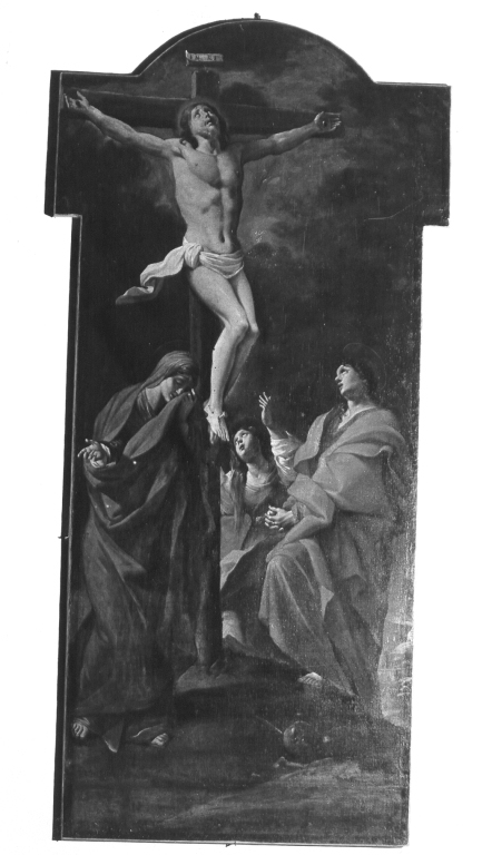 Cristo crocifisso (dipinto) di Lanfranco Giovanni (sec. XVII)