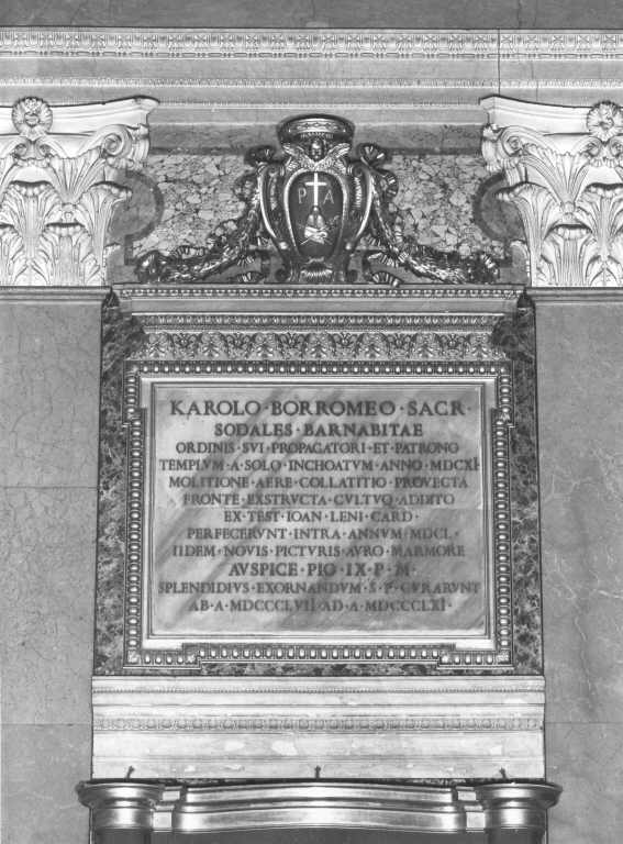 lapide - ambito romano (sec. XIX, sec. XIX)