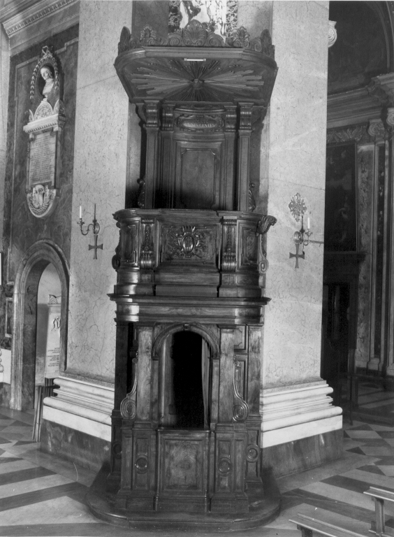 pulpito - ambito romano (seconda metà sec. XVIII)