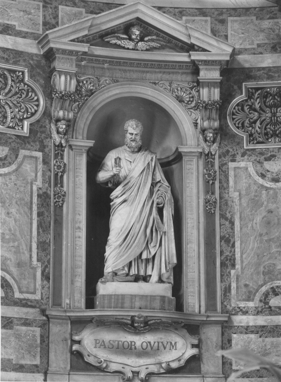 San Pietro (scultura) di De Fabris Giuseppe (sec. XIX)