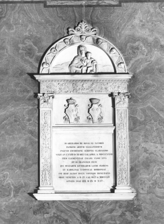 monumento funebre - ambito romano (seconda metà sec. XIX)