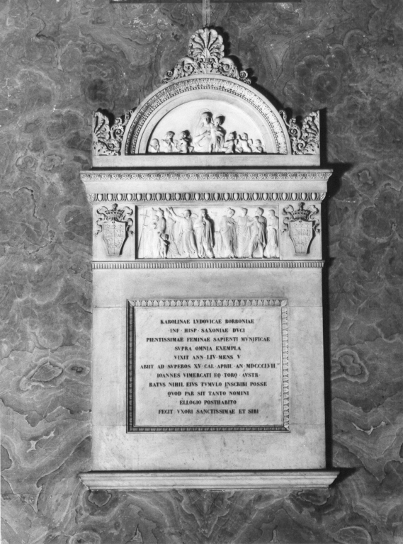 monumento funebre - ambito romano (metà, terzo quarto sec. XIX, sec. XIX)