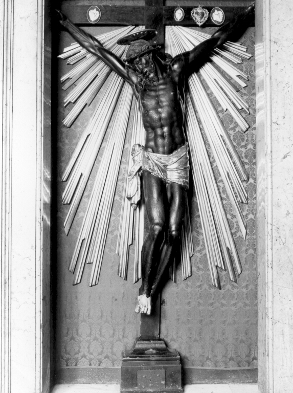 crocifissione (scultura) - ambito romano (prima metà sec. XVII)