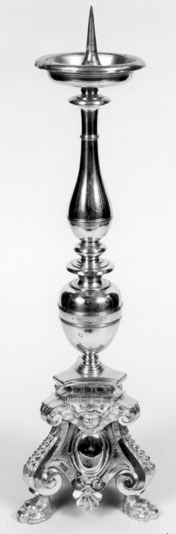 candeliere - ambito romano (sec. XVII)