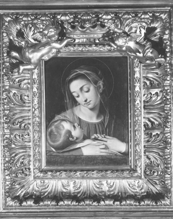 Madonna con Bambino (dipinto) di Pulzone Scipione (sec. XVI)