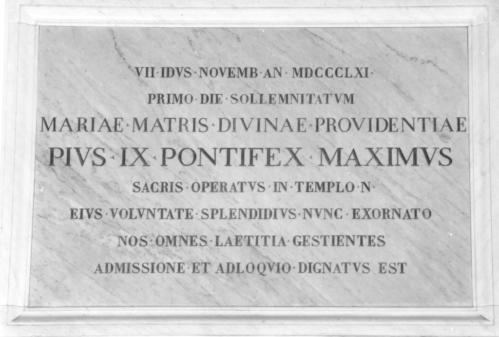 epitaffio - ambito romano (sec. XIX)