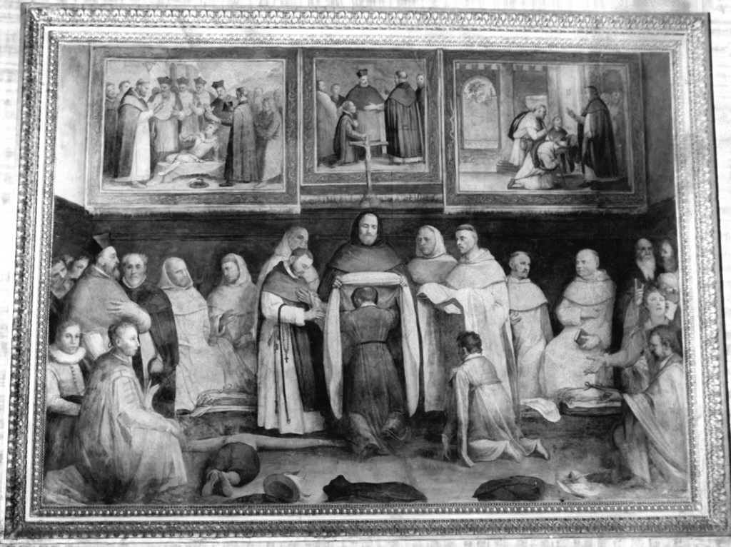 Santo (decorazione pittorica, ciclo) di Zuccari Federico (secc. XVI/ XVII)