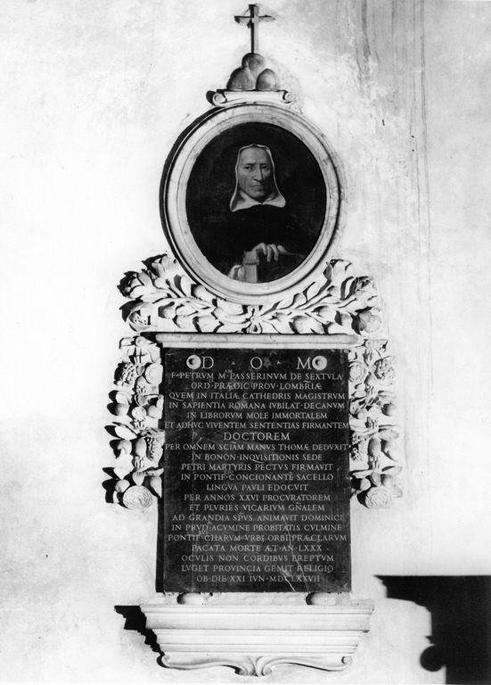 monumento funebre - bottega romana (sec. XVII)