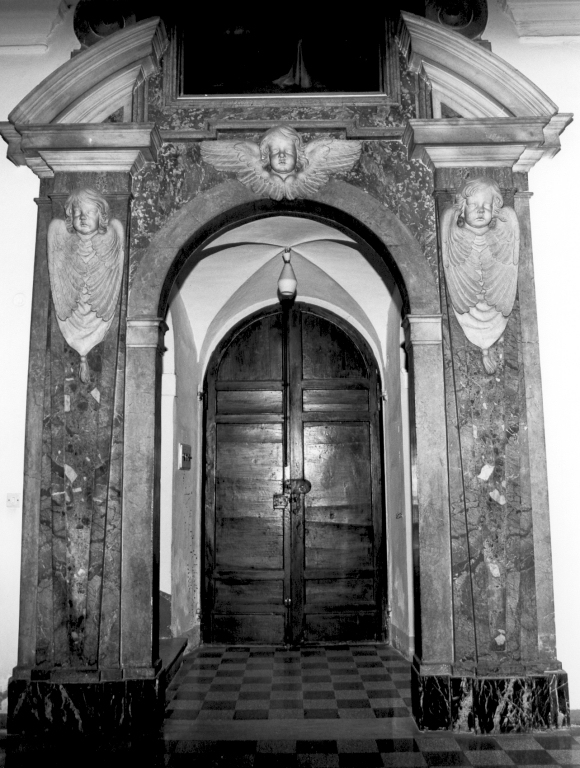 portale - ambito romano (seconda metà sec. XVII)