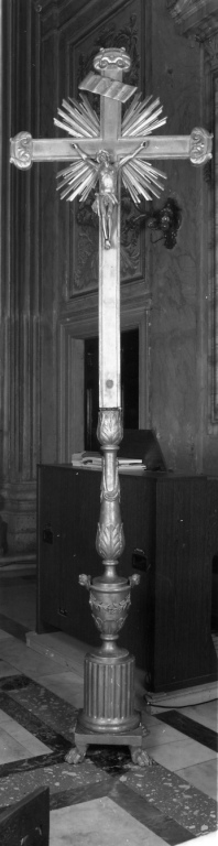 croce processionale - ambito romano (sec. XIX)