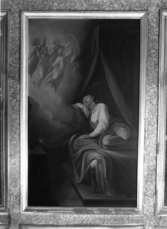 Santo (dipinto) di Capparoni Silverio (sec. XIX)