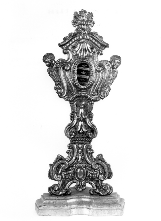 reliquiario - a ostensorio - ambito romano (sec. XVIII)