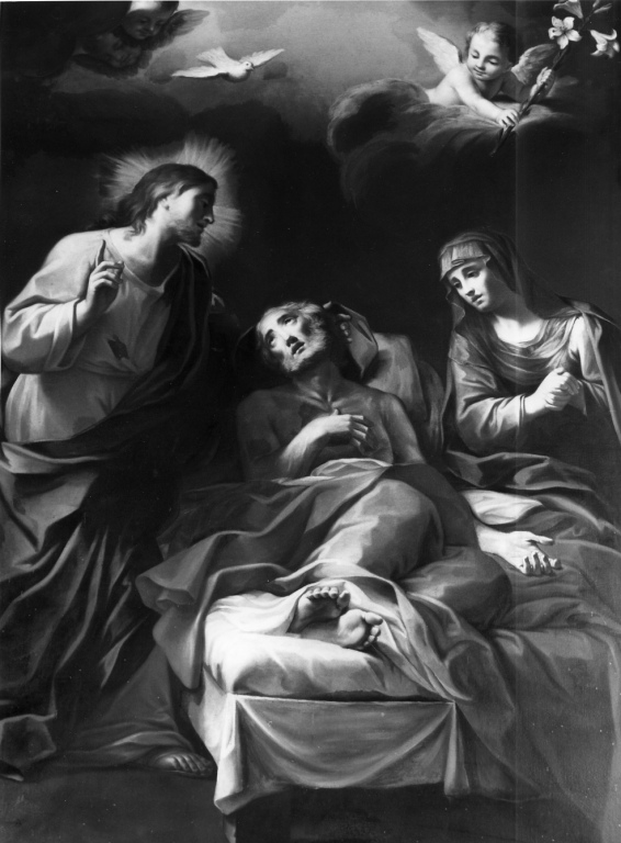 morte di San Giuseppe (dipinto) - ambito romano (sec. XVIII)
