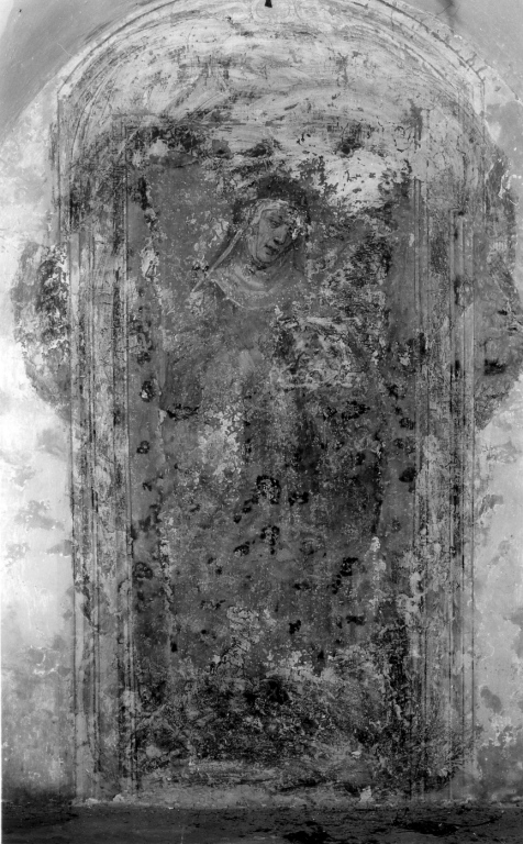 Santa (dipinto) di Manenti Vincenzo (secc. XVI/ XVIII)
