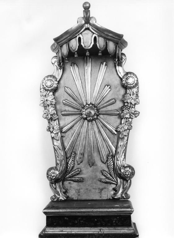 tronetto per esposizione eucaristica - ambito romano (sec. XIX)