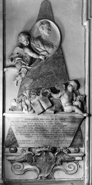 monumento funebre - ambito romano (sec. XVIII)