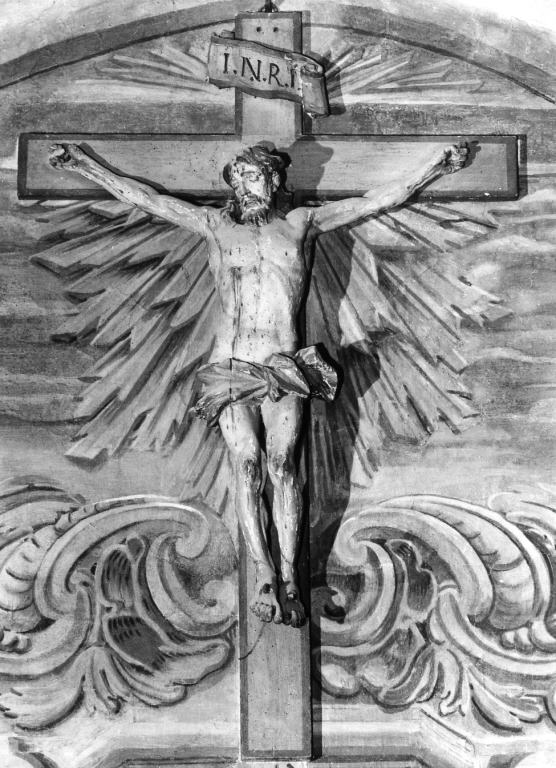 Cristo crocifisso (statua) - ambito italiano (sec. XVIII)
