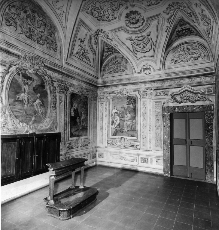 dipinto, complesso decorativo - ambito romano (sec. XVIII)