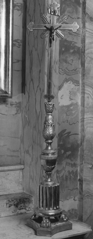 crocifisso, opera isolata - manifattura romana (sec. XIX)