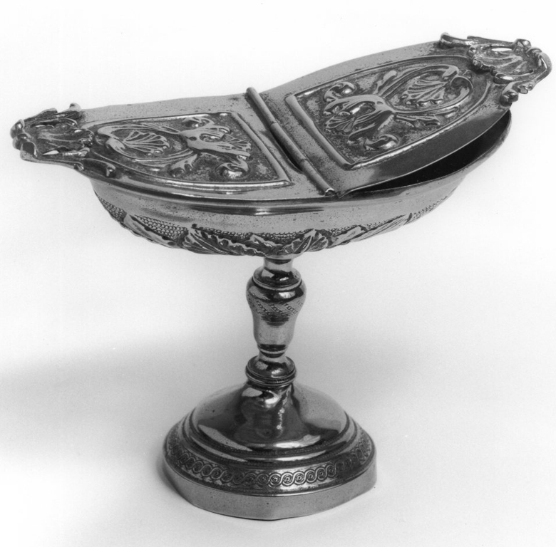 navicella portaincenso - ambito romano (seconda metà sec. XIX)