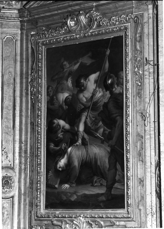 Gesù cade sotto la croce (dipinto) di Casali Andrea (seconda metà sec. XVIII)
