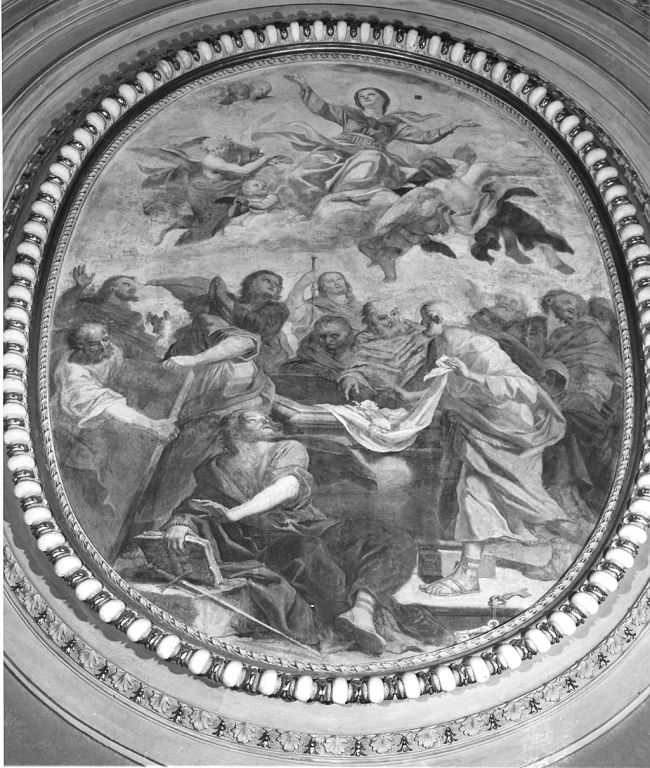 assunzione della Madonna (dipinto) di Chiari Giuseppe Bartolomeo (inizio sec. XVIII)