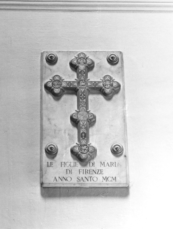 croce (rilievo) - ambito romano (sec. XX)