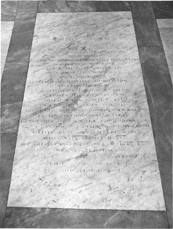 lapide - bottega romana (sec. XIX)