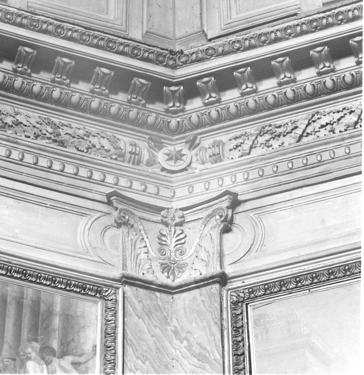 decorazione plastica di Berrettini Pietro detto Pietro da Cortona - manifattura romana (sec. XVII)