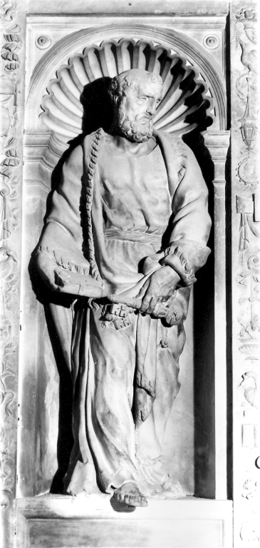 San Pietro Apostolo (scultura) di De Rossi Vincenzo (sec. XVI)