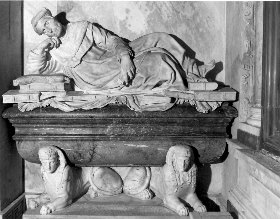 ritratto di Angelo Cesi (scultura) di De Rossi Vincenzo (sec. XVI)