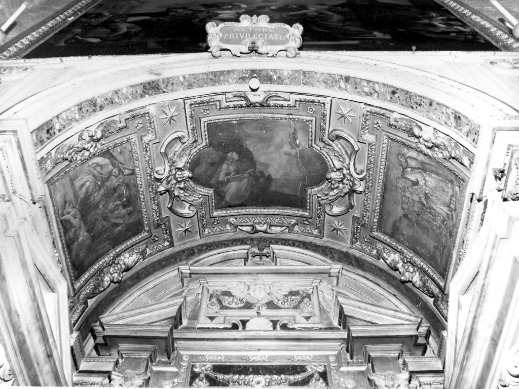 storie della vita di San Giovanni Evangelista (dipinto, ciclo) di Rossetti Cesare (sec. XVII)
