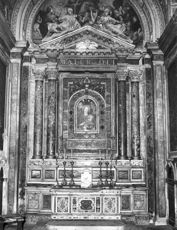 altare maggiore di Maderno Carlo - manifattura romana (sec. XVII)