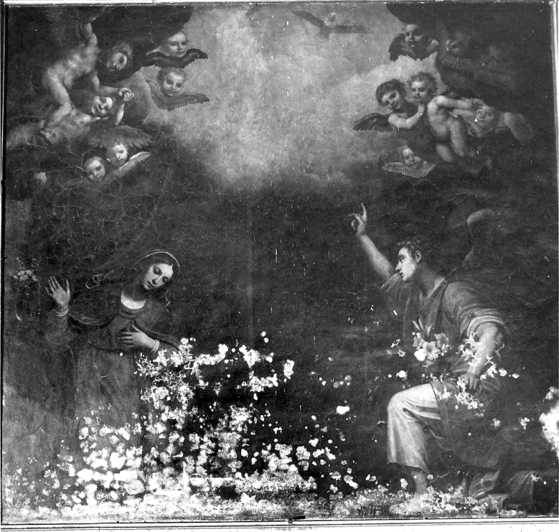 Annunciazione (dipinto) di Cresti Domenico detto Passignano (sec. XVII)