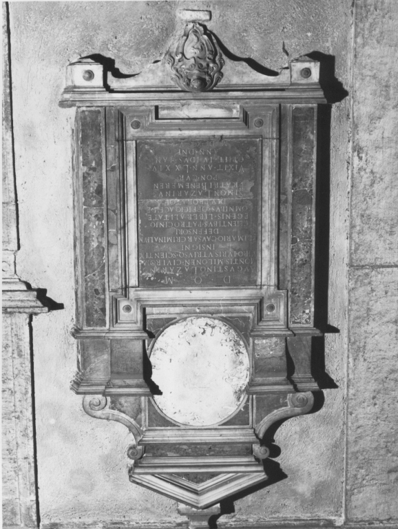 monumento funebre - ambito romano (sec. XVI)