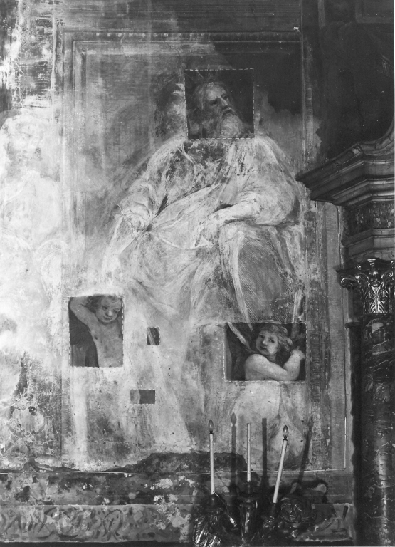 David re e Salomone re (?) (dipinto) di Montagna Marco Tullio (sec. XVII)