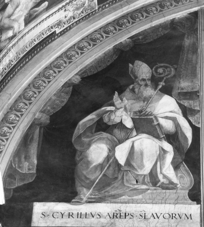 Santo (dipinto) di Nucci Avanzino (sec. XVI)