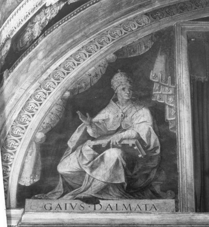 Santo papa (dipinto) di Nucci Avanzino (sec. XVI)