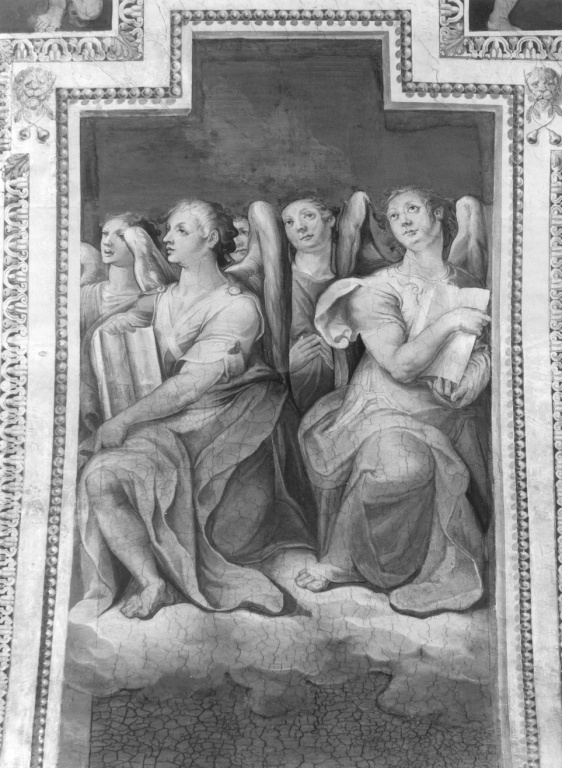 angeli (dipinto) di Guerra Giovanni (sec. XVI)