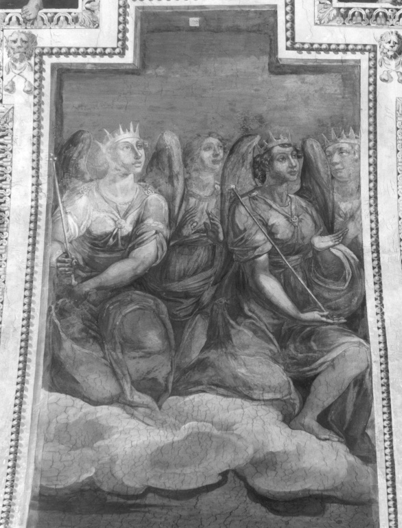 angeli (dipinto) di Guerra Giovanni (sec. XVI)