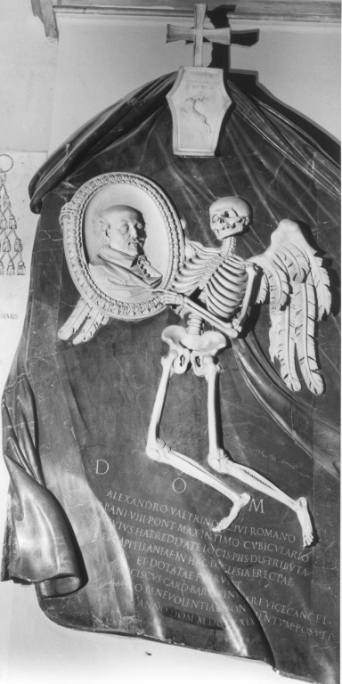 monumento funebre - ambito romano (sec. XVII)